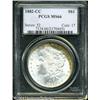 Image 1 : 1882-CC S$1 MS66 PCGS. Well struck with sparkling, 1882-CC S$1 MS66 PCGS.