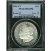Image 1 : 1882-CC S$1 MS 65 Prooflike NGC. A snow-white coin 1882-CC S$1 MS 65 Prooflike NGC.