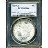 Image 1 : 1883-CC S$1 MS66 PCGS. Pale gold and chestnut colo 1883-CC S$1 MS66 PCGS.