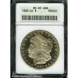 1883-CC S$1 MS65 Ultra Deep Mirror Prooflike ANACS. 1883-CC S$1 MS65 Ultra Deep Mirror Prooflike ANA