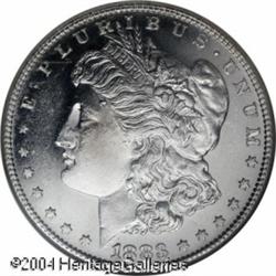 1883-S S$1 MS63 S NGC. A seemingly prooflike repr 1883-S S$1 MS63 S NGC.