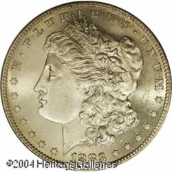 1883-S S$1 MS63 PCGS. Very nearly untoned with an 1883-S S$1 MS63 PCGS.