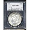 Image 3 : 1883-S S$1 MS63 PCGS. Very nearly untoned with an 1883-S S$1 MS63 PCGS.