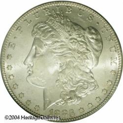 1883-S S$1 MS64 PCGS. A white and flashy example, 1883-S S$1 MS64 PCGS.