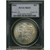 Image 1 : 1884 S$1 MS65 PCGS. Whispers of golden-brown and c 1884 S$1 MS65 PCGS.