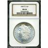 Image 1 : 1884-CC S$1 MS64 NGC. A touch of light gold color 1884-CC S$1 MS64 NGC.