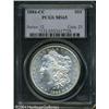 Image 1 : 1884-CC S$1 MS65 PCGS. A semi-prooflike, well stru 1884-CC S$1 MS65 PCGS.