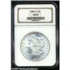 Image 1 : 1884-CC S$1 MS65 NGC. A virtually brilliant Gem th 1884-CC S$1 MS65 NGC.