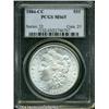 Image 1 : 1884-CC S$1 MS65 PCGS. Brilliant and lustrous, wit 1884-CC S$1 MS65 PCGS.