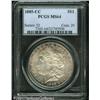 Image 1 : 1885-CC S$1 MS64 PCGS. A few grade-limiting abrasi 1885-CC S$1 MS64 PCGS.