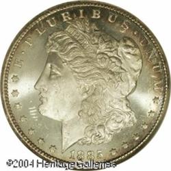 1885-CC S$1 MS64 Deep Mirror Prooflike NGC. Nicely 1885-CC S$1 MS64 Deep Mirror Prooflike NGC.