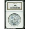 Image 1 : 1889 S$1 MS65 NGC. A brilliant and fully lustrous 1889 S$1 MS65 NGC.