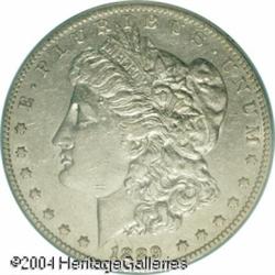 1889-CC S$1 XF45 PCGS. A pleasing light gray examp 1889-CC S$1 XF45 PCGS.