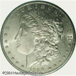 1889-CC S$1 MS63 PCGS. The '89-CC is widely recogn 1889-CC S$1 MS63 PCGS.