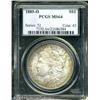 Image 1 : 1889-O S$1 MS64 PCGS. Typically soft over the cent 1889-O S$1 MS64 PCGS.