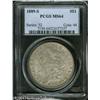 Image 1 : 1889-S S$1 MS64 PCGS. Dappled subtle rose and apri 1889-S S$1 MS64 PCGS.
