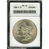 Image 1 : 1889-S S$1 MS64 ANACS. Only a hint of gold color i 1889-S S$1 MS64 ANACS.