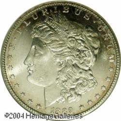 1889-S S$1 MS65 Deep Mirror Prooflike ANACS. This 1889-S S$1 MS65 Deep Mirror Prooflike ANACS.