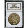 Image 1 : 1890-CC S$1 MS63 NGC. Rich orange and steel-gray c 1890-CC S$1 MS63 NGC.