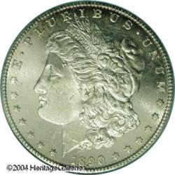 1890-CC S$1 MS64 Deep Mirror Prooflike PCGS. The s 1890-CC S$1 MS64 Deep Mirror Prooflike PCGS.