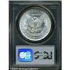 Image 2 : 1891 S$1 MS64 PCGS. Silver-gray surfaces display n 1891 S$1 MS64 PCGS.