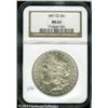 Image 1 : 1891-CC S$1 MS63 NGC. White and untoned overall wi 1891-CC S$1 MS63 NGC.