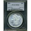 Image 1 : 1893 S$1 MS64 PCGS. A brilliant, lustrous, and und 1893 S$1 MS64 PCGS.