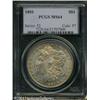 Image 1 : 1893 S$1 MS64 PCGS. Well struck, except for the ha 1893 S$1 MS64 PCGS.