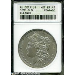 1895-O S$1 --Cleaned--ANACS. AU Details, Net XF45. 1895-O S$1 --Cleaned--ANACS. AU Details, Net XF45
