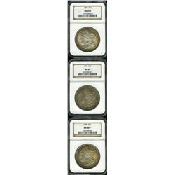 1896 S$1 MS65 S NGC, golden-brown, electric-blue, 1896 S$1 MS65 S NGC,