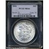 Image 1 : 1898 S$1 MS66 PCGS. Virtually brilliant, this lust 1898 S$1 MS66 PCGS.