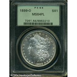 1899-O S$1 MS64 Prooflike PCGS. Bright surfaces di 1899-O S$1 MS64 Prooflike PCGS.