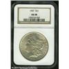 Image 1 : 1901 S$1 AU58 NGC. An impressive example of this f 1901 S$1 AU58 NGC.