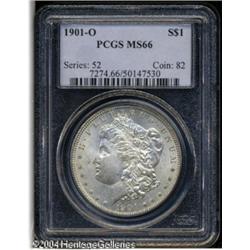 1901-O S$1 MS66 PCGS. This crisply struck premium 1901-O S$1 MS66 PCGS.