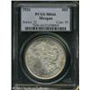 Image 1 : 1921 S$1 MS66 PCGS. Well struck, with faint tan-go 1921 S$1 MS66 PCGS.