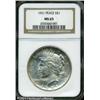 Image 1 : 1921 S$1 MS65 NGC. Nicely struck, save for a touch 1921 S$1 MS65 NGC.