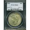 Image 1 : 1926 S$1 MS65 PCGS. Attractive velvety surfaces wi 1926 S$1 MS65 PCGS.