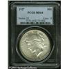 Image 2 : 1927 S$1 MS64 PCGS. Typically struck and fully lus 1927 S$1 MS64 PCGS.