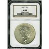 Image 3 : 1934-S S$1 MS64 NGC. A lovely near-Gem with origin 1934-S S$1 MS64 NGC.