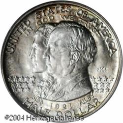 1921 50C Alabama 2x2 MS66 PCGS. Extremely well str 1921 50C Alabama 2x2 MS66 PCGS.