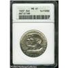 Image 1 : 1937 50C Antietam MS61 ANACS. The bright, untoned 1937 50C Antietam MS61 ANACS.