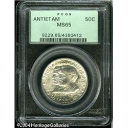 1937 50C Antietam MS65 PCGS. Great luster exudes f 1937 50C Antietam MS65 PCGS.