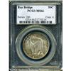 Image 1 : 1936-S 50C Bay Bridge MS66 PCGS. Rich golden-brown 1936-S 50C Bay Bridge MS66 PCGS.