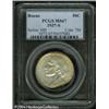 Image 1 : 1937-S 50C Boone MS67 PCGS. Very lightly toned wit 1937-S 50C Boone MS67 PCGS.