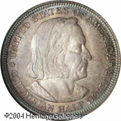 1892 50C Columbian MS67 NGC. The overall appearanc 1892 50C Columbian MS67 NGC.