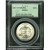Image 1 : 1936 50C Gettysburg MS65 PCGS. Lustrous, virtually 1936 50C Gettysburg MS65 PCGS.