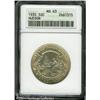 Image 1 : 1935 50C Hudson MS63 ANACS. This lustrous and suit 1935 50C Hudson MS63 ANACS.