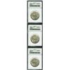 Image 1 : 1938 50C Oregon PDS Set MS64 ANACS. The set includ 1938 50C Oregon PDS Set MS64 ANACS.