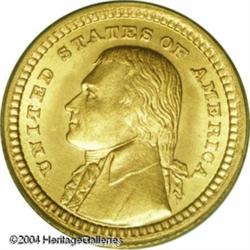 1903 G$1 Louisiana Purchase/Jefferson MS66 PCGS. T 1903 G$1 Louisiana Purchase/Jefferson MS66 PCGS.