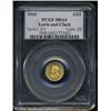 Image 3 : 1905 G$1 Lewis and Clark MS64 PCGS. A sunny, yello 1905 G$1 Lewis and Clark MS64 PCGS.